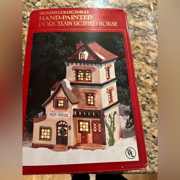 Illuminated Holiday Post Office Decor - Picture 2 of 6